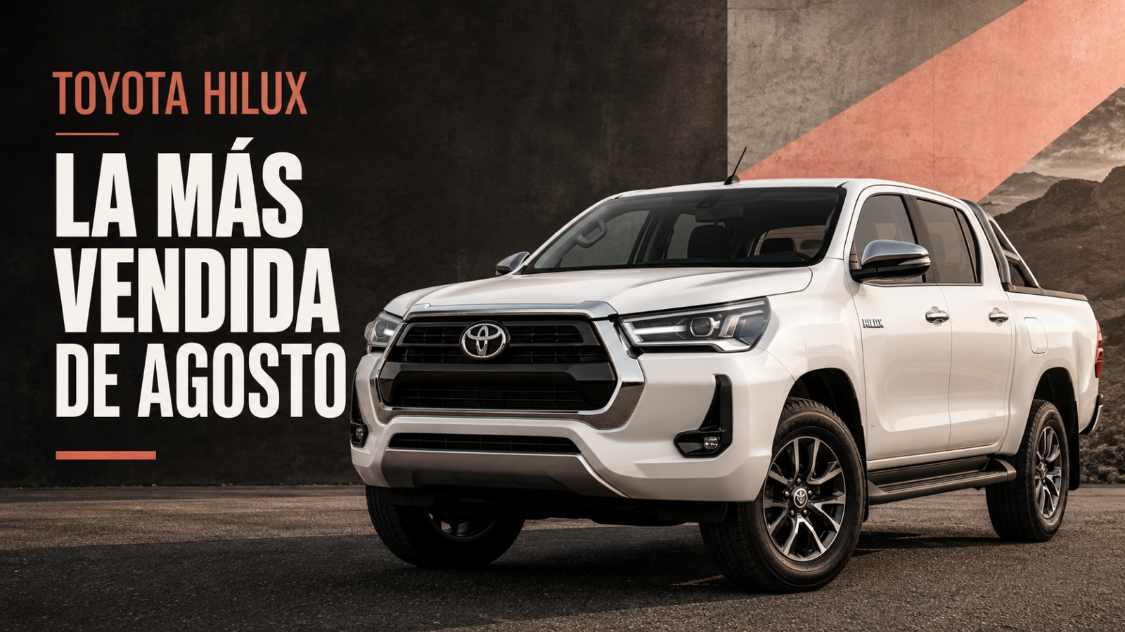 Los patentamientos de 0km cayeron 19,1% en agosto: la Hilux volvió a liderar