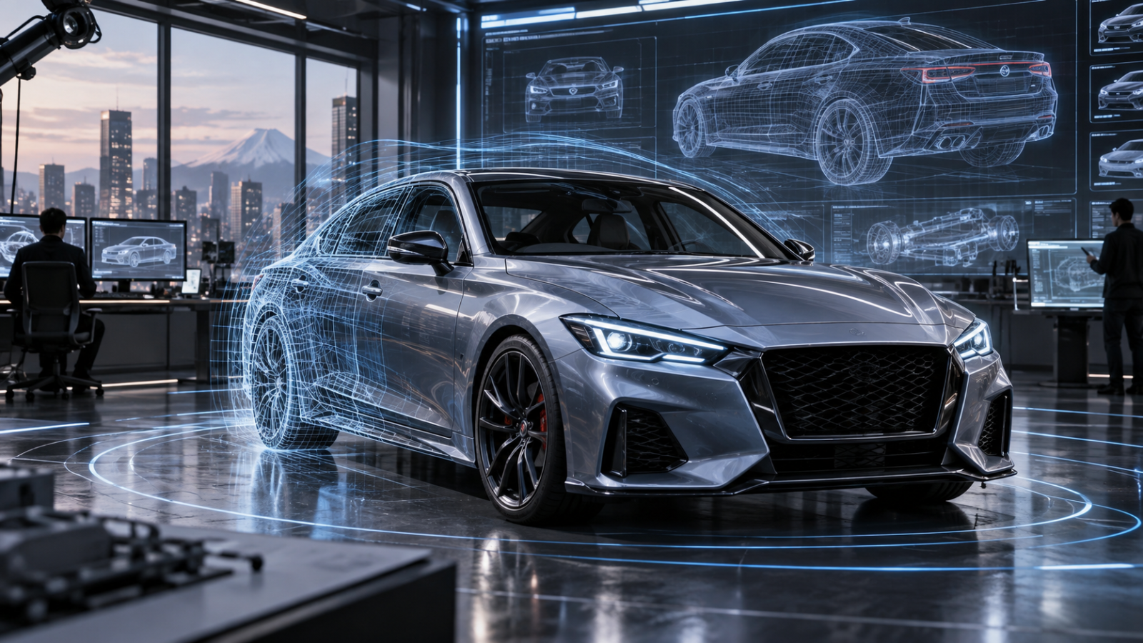 Nissan usó inteligencia artificial para desarrollar el nuevo Skyline en tiempo récord