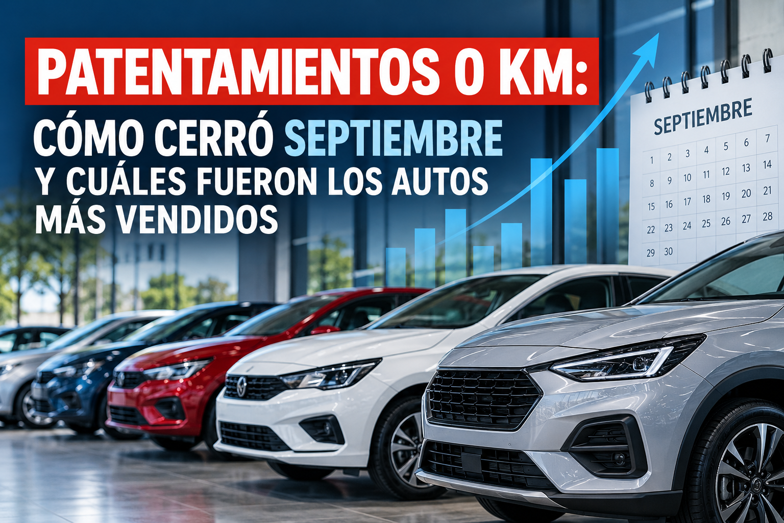 Septiembre dejó señales de mejoría en el mercado de 0 km