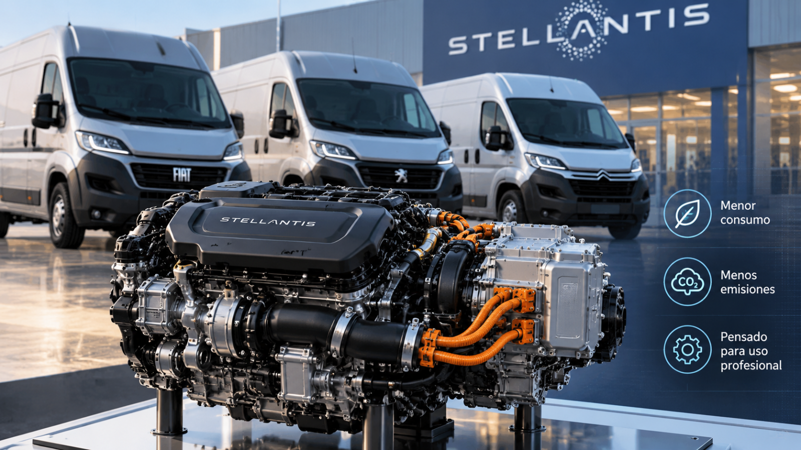 Sorpresa: Stellantis apuesta por los motores diésel híbridos