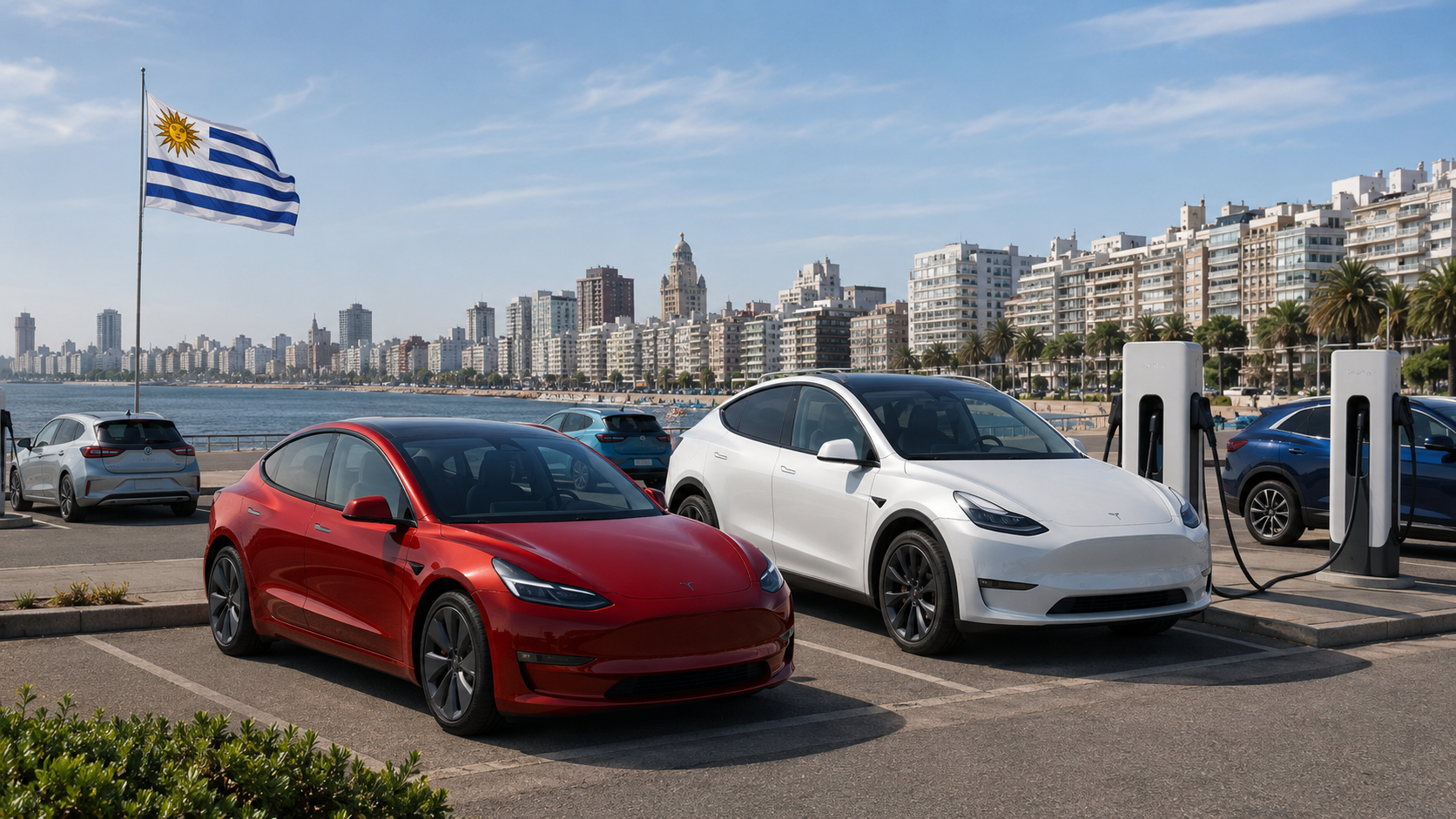 Tesla anunció su llegada a Uruguay
